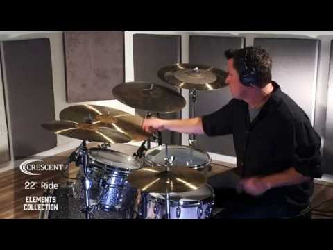 22" Crescent Element Ride by SABIAN