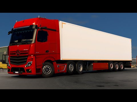Euro Truck Simulator 2 1.46 | Mercedes-Benz Actros MP5 | Catanzaro-Naples | ETS2 Mods