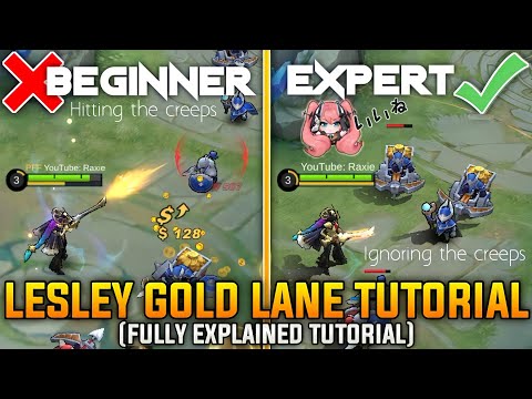 LESLEY GOLD LANE TRICK TUTORIAL (FULLY EXPLAINED) - MLBB