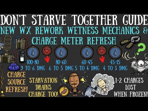 WX-78 Rework Wetness Mechanics - Charge Meter Refresh Too! - Don't Starve Together Guide