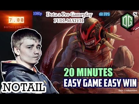 👽 NOTAIL BLOODSEEKER | EASY GAME EASY WIN 20 MINUTES | PRO PLAY DOTA 2 RANKED MATCH