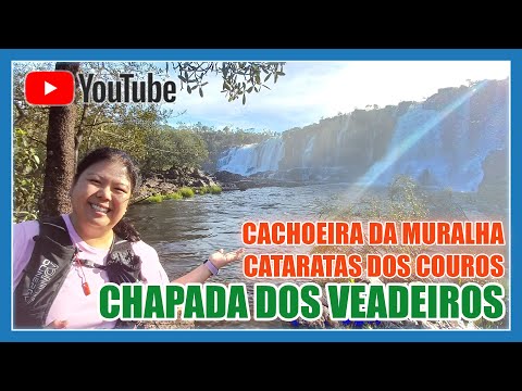 CACHOEIRA DA MURALHA - CATARATAS DOS COUROS - CHAPADA DOS VEADEIROS - ALTO PARAÍSO DE GOIÁS/GO