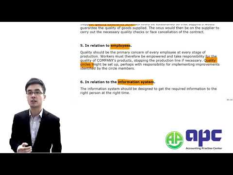 Key Topic - Quality Costs: The Game Changer for Your ACCA Advanced Performance Management (APM) Exam