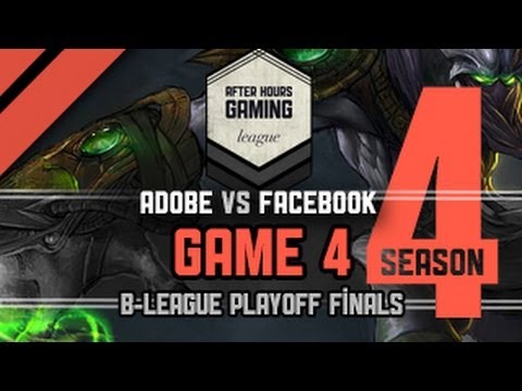 AHGL SC2 B-League Playoff Finals - Adobe vs Facebook - G5 (G4 Forfeit)