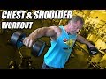 Chest Shoulder Workout | Coming Back From an Injury