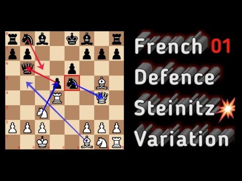 French, Steinitz, Gledhill Attack | Amazing knight Sac | Chess Trap | Blitz Game | ft. Vijay Joshi