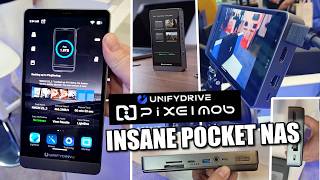 UnifyDrive PixelMob @ NAB Show 2026 - A Truly Mobile NAS for Video Production