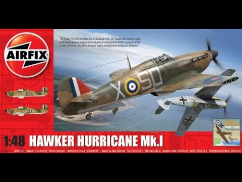 Airfix : Hawker Hurricane Mk.I : 1/48 Scale Model : In Box Review