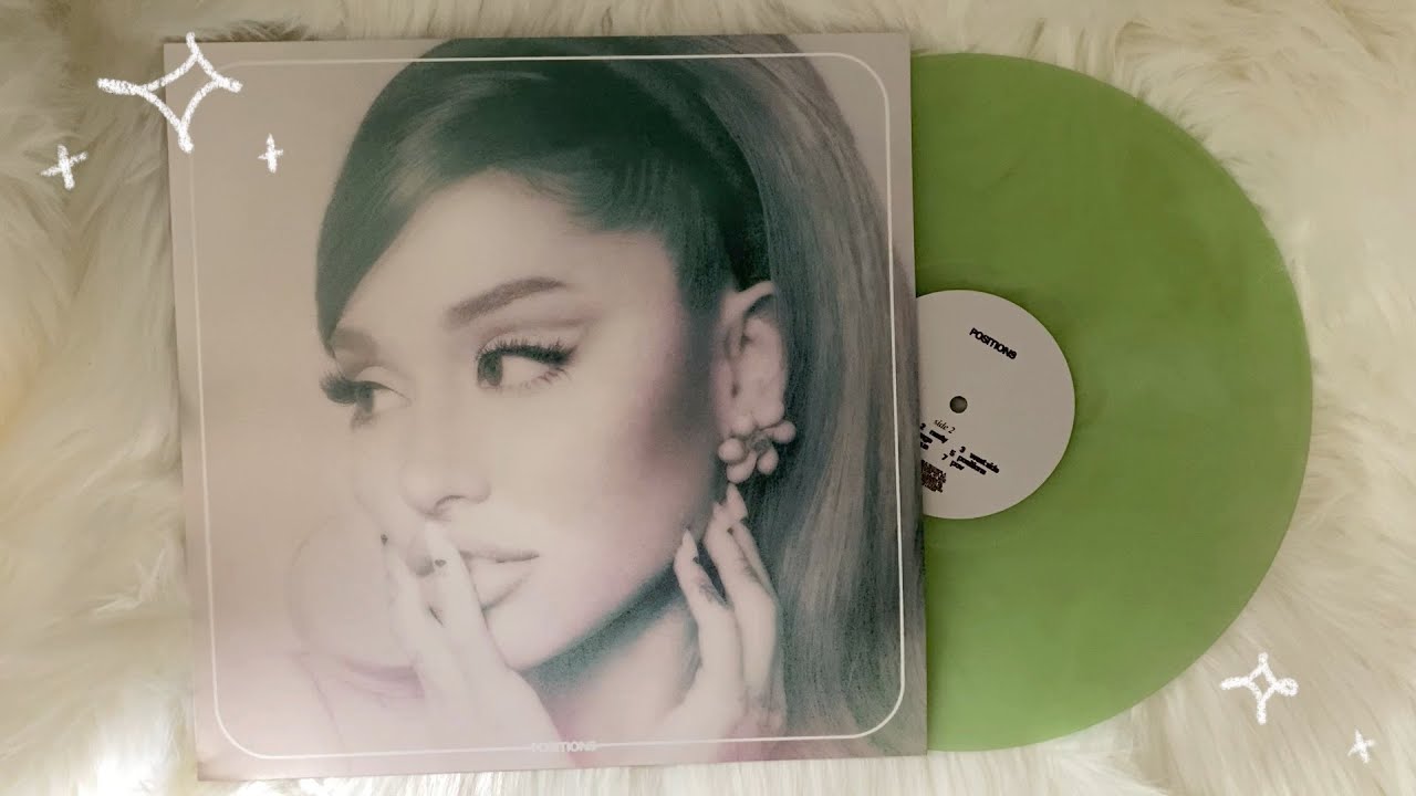ARIANA GRANDE - POSITIONS (COKE BOTTLE CLEAR LP)