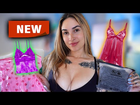 BEST 4K TRANSPARENT Dresses & Tops TRY ON with Mirror View! | Alanah Cole TryOn