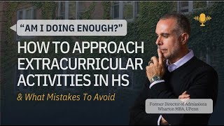 The Right (And Wrong) Way to Approach Extracurricular Activities in High School