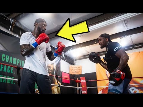 SHOCKING 😱DEONTAY WILDER CLOSER LOOK IN CAMP SHOWING DEFENSE & SPEED ‼️