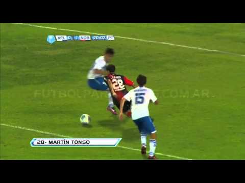 Gol Tonso. Vélez 0 Newell's 1. Torneo Final 2013. Fecha 10. Fútbol Para Todos
