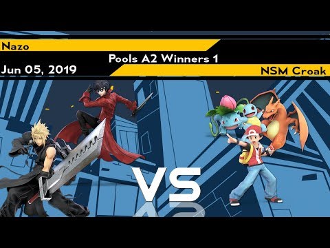 [Smash Ultimate] Xeno164 (Pools A2 Winners 1) - Nazo vs NSM Croak