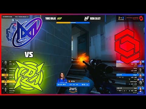 Nigma Galaxy vs Young Ninjas | CCT Central EU Series 2 Closed QUAL - HiGHLiGHTS | CSGO