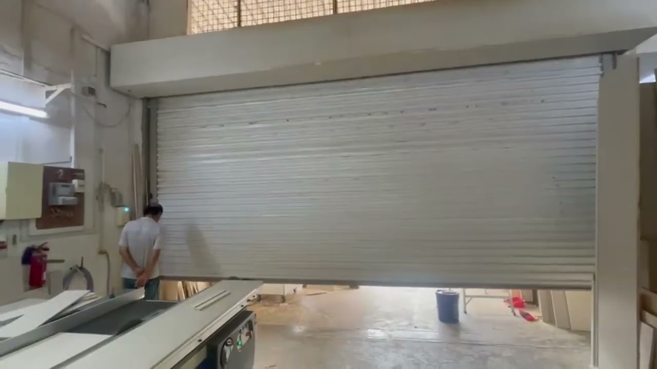 Industrial Roller Shutter Manual Chain & Brake Repair at Ang Mo Kio, Singapore