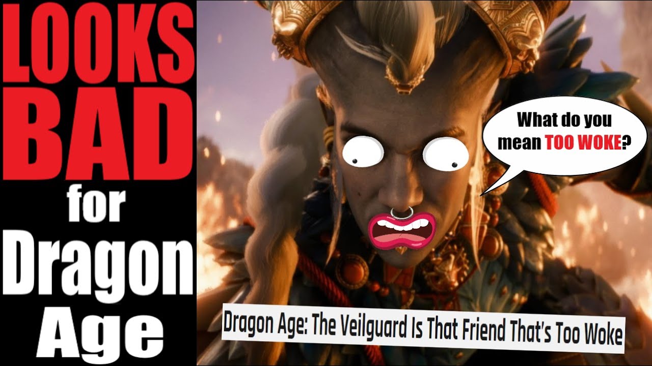 Dragon Age the FAILguard gets called TOO WOKE by journalists. The culture is SHIFTING RAPIDLY