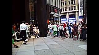 NYC street dancers Michael Jackson and B-Boys