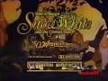 Disney S Snow White And The Seven Dwarfs Re Release TV Spot 1987 On Screen Text