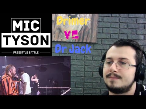 Reazione DR JACK vs DRIMER - Mic Tyson 2019 (Quarti di Finale, Turno 3) | Freestyle Battle REACTION