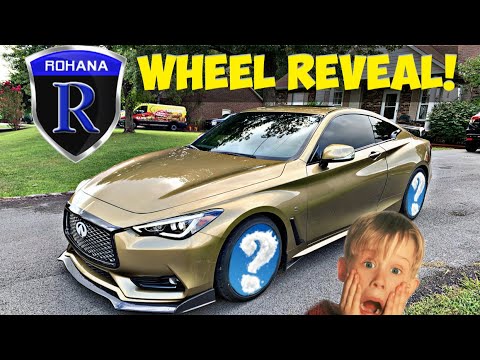 Best Looking Wheels For Infiniti Q50/Q60 - Rohana RFX11