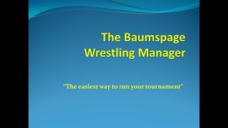 Features of the Baumspage Wrestling App