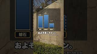 【衝撃】大阪城には108トンの石が立っている|100トン超えが3枚