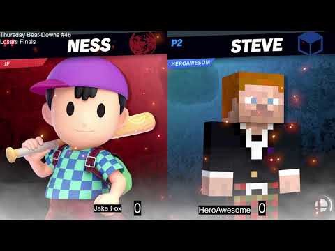 TBD #46 Losers Finals - Jake Fox (Ness) Vs. HeroAwesome (Lucas)