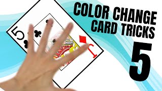Card Color Changes To Amaze Your Friends! Easy Card Tricks for Beginners