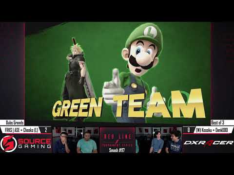 Red Line Smash 97 - Doubles Grand Finals - FRKS | ASE + Cheeks vs DankDDD + Kosoku