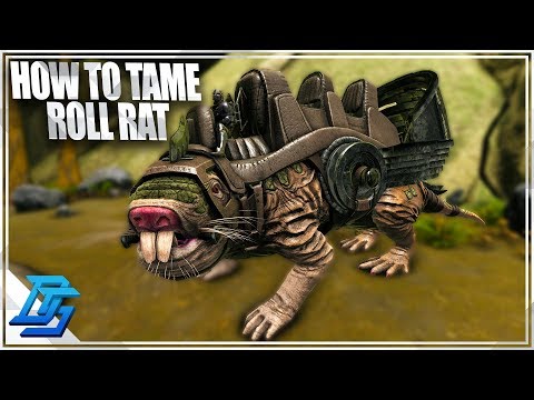 HOW TO TAME ROLL RAT, FASTEST DINO IN ARK! -  Ark Survival Evolved - Part 8 (Ark Aberration)