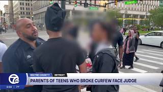 Detroit judge holds parents accountable for teen curfew violations