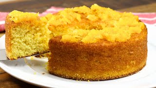 BOLO DE LARANJA DELICIOSO SEM AÇÚCAR SEM GLUTEN E SEM LACTOSE