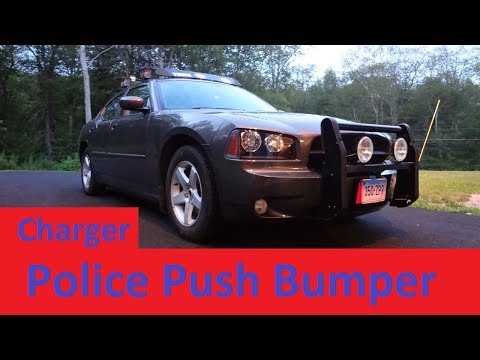 Police Style Push Bar on a Dodge Charger - Quick Overview