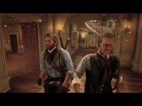 Hosea Is So Badass In This Scene - RDR2