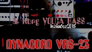 Video thumbnail for DYNACORD VRS-23 // Vintage Analog Reverb Delay // KORG VOLCA BASS by LESINDES