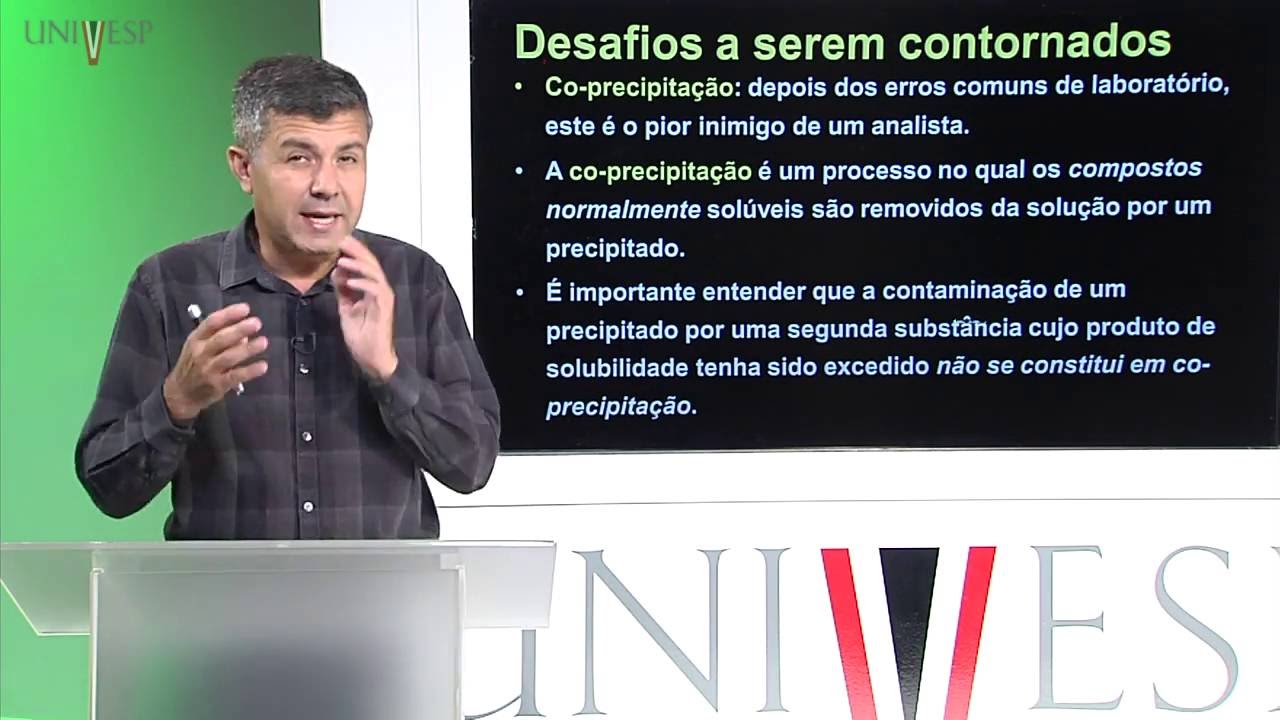 Química Analítica - Aula 9 - Métodos Gravimétricos de Análise