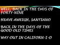 santiano highwaymen with lyrics