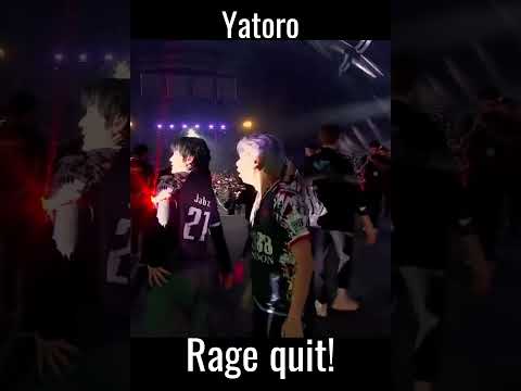Yatoro rage quit in real life  🚫🤝  #shorts #short #dota2