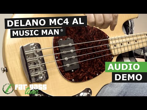 Delano MC4 AL Music Man® Bass Pickup Demo
