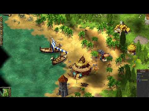 Cultures 3: 8th Wonder of the World - Mission 4 - The Mausoleum (No Commentary Playthrough)