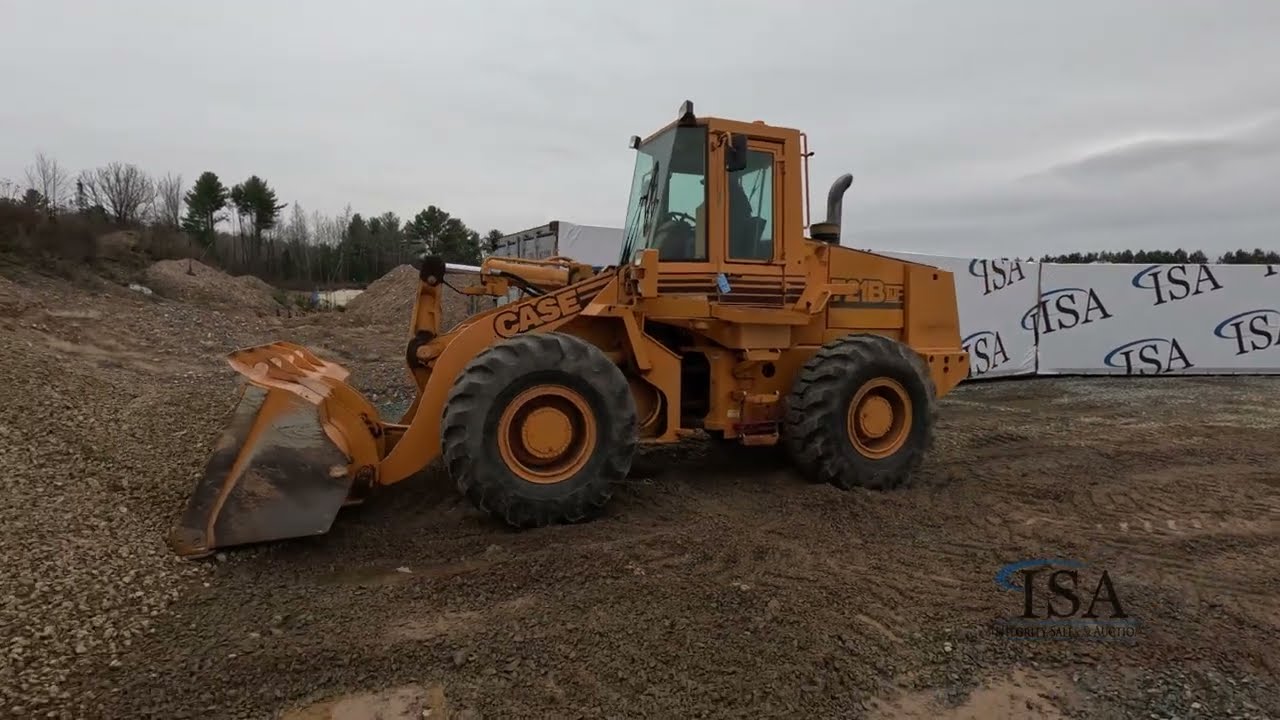 42987 - Case 721 B Wheel Loader Will Be Sold At Auction!