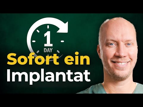 ⁠In nur einem Termin: Sofort Implantate ohne Knochenaufbau