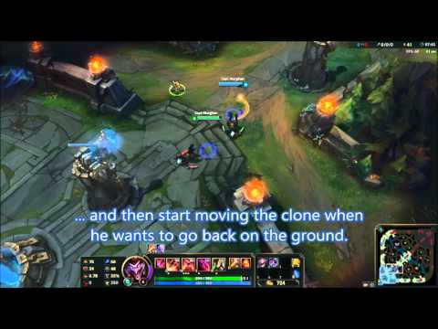 League of Legends | How to move Shaco's dancing clone [Tutorial]