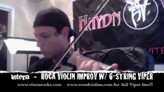 VITERA Rock Violin Improv featuring 6-string Viper by Wood Violins