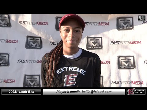 2023 Leah Bell 3.2 GPA - Speedy and Athletic Outfielder Softball Skills Video - Extreme Fastpitch