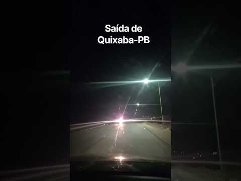 Saída de Quixaba-PB