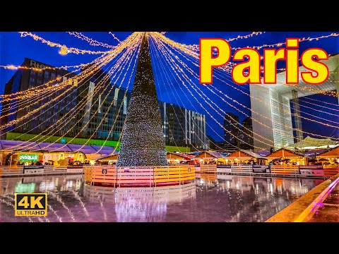 Paris,France🇫🇷- PARIS CHRISTMAS MARKET 2025 | 4K HDR WALKING TOUR | A Walk In Paris
