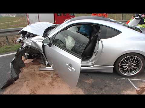 Toyota-Crash auf B217 bei  Hachmühlen