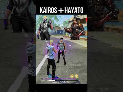 Kairos + Hayato 🔥 Best Skill Combination | Kairos Character Ability #srikantaff